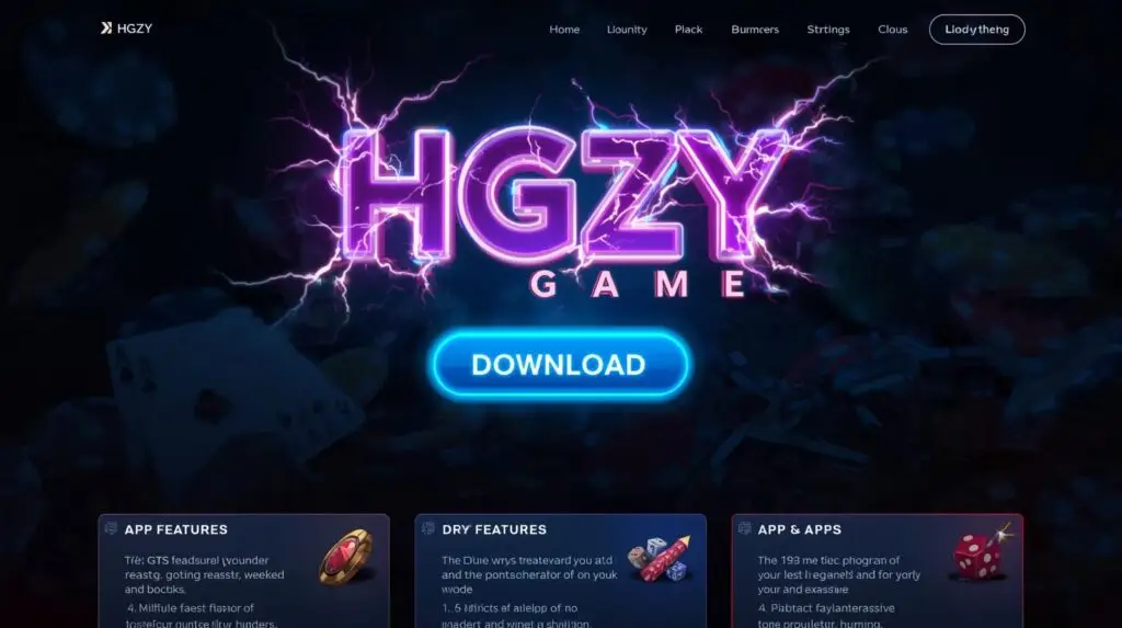 HGZY Game App Download